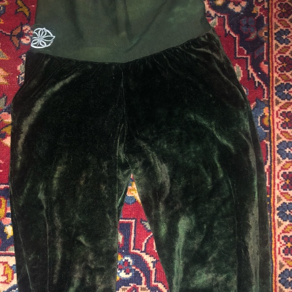 Flower Pot Handmade velour leggings - Picture 2 of 3